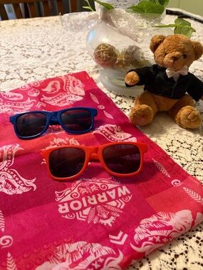 Kids Blue & Red Sunglasses Set - Unknown Brand